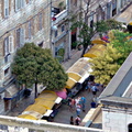 Vibrant Market Scene in Split, Croatia