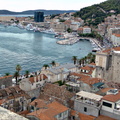 Panoramic View of Split, Croatia from a High Vantage Point