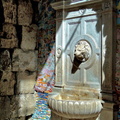 An Ancient Fountain in the Heart of a Historic City