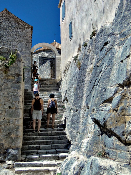 Staircase with a View