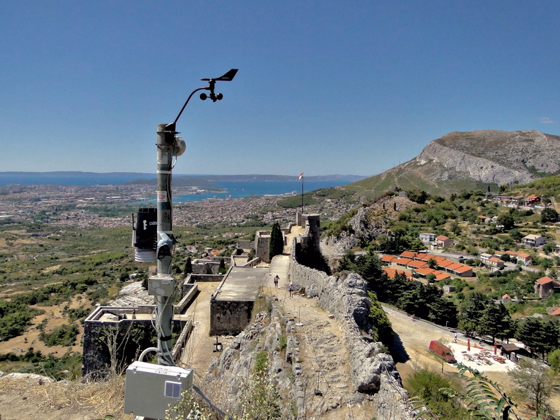A Scenic View of Klis, Croatia