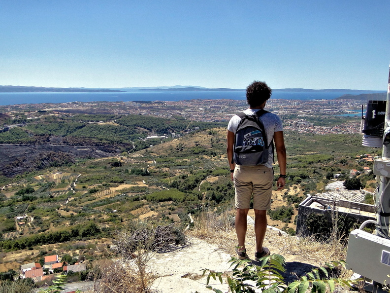Exploring the View at Klis, Croatia