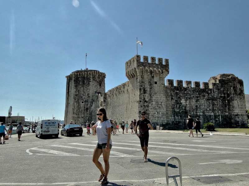 Trogir Castle on a Sunny Day