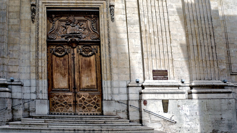 Historic Building Entrance, Lyon