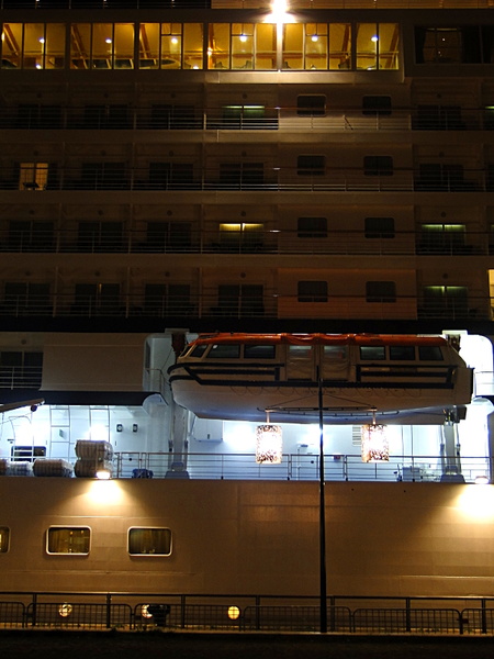 Night Docking at a European Port