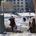 A Snowy Day in Shenyang, China