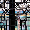 Modern Art Glass Stained Window Design in Shenyang, China
