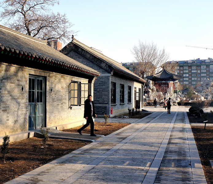 Rural Street in Shenyang, China