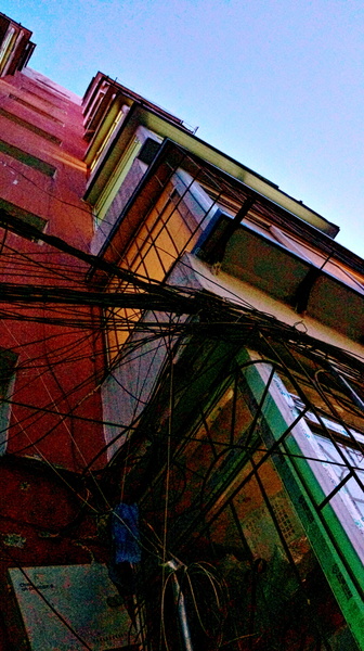 Vibrant Urban Scene