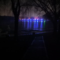 Mystical Night Scene on a Riverbank