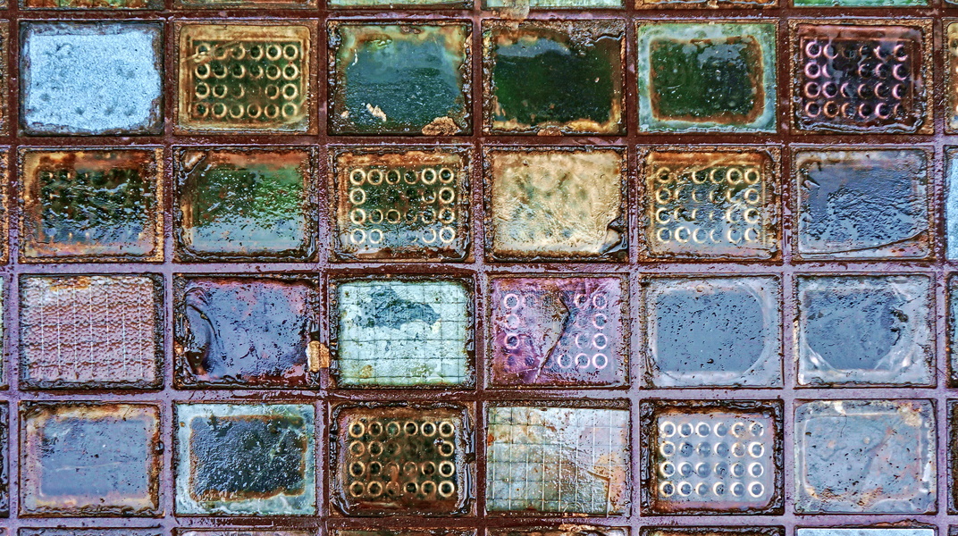 Vibrant Urban Art Mosaic