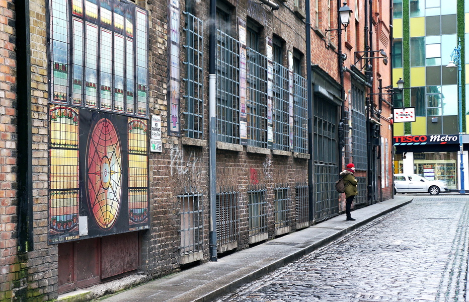 Vibrant Alleyway in Dublin