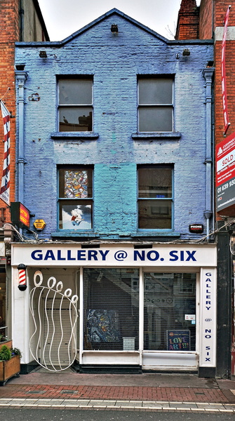 Vibrant Dublin Art Gallery with Street Art Exterior