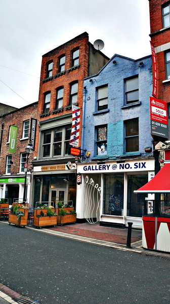 Urban Scene in Dublin, Ireland