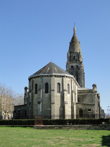 Gothic-style Church in Bordeaux, France