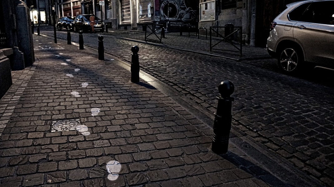 Early Morning Solitude in Brussels