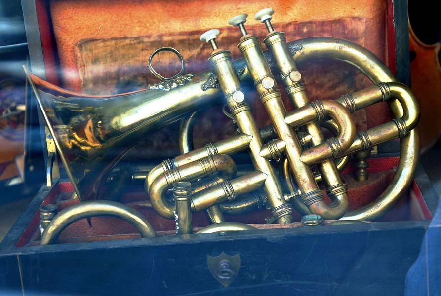 Antique Tuba Showcased in Brussels, Belgium