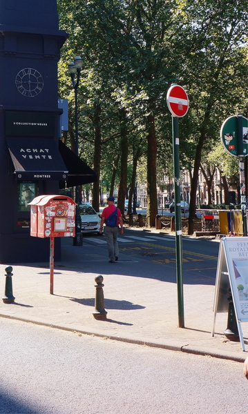 Peaceful Afternoon Scene in Brussels