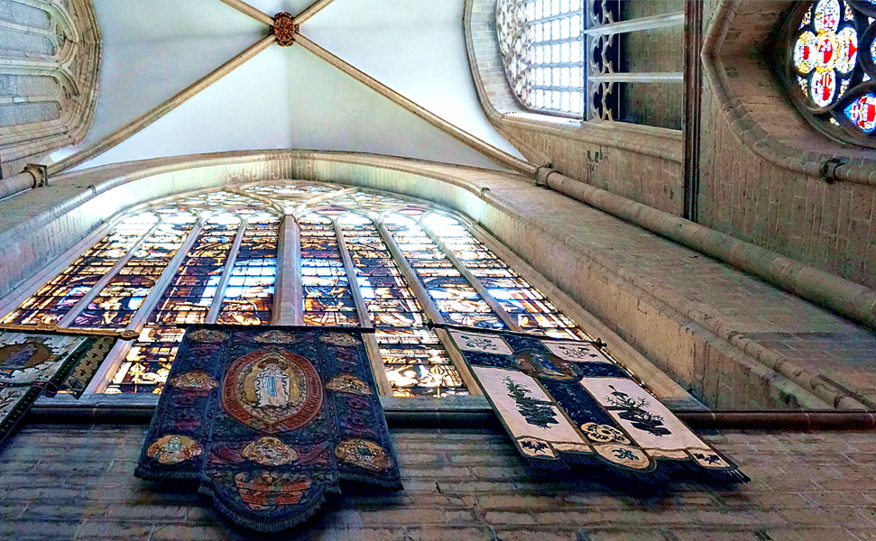 A Gothic Cathedral's Interior