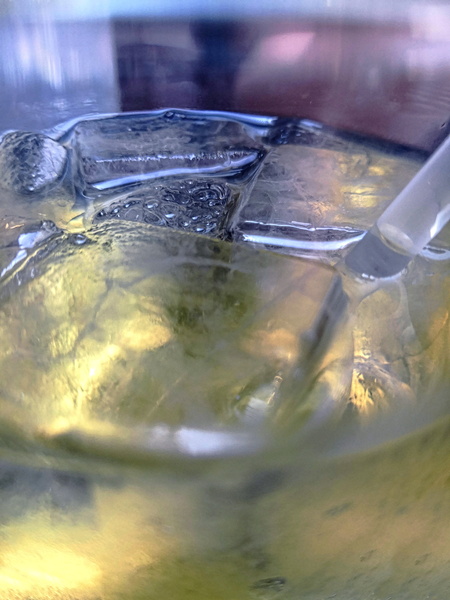 A Glass of Icy Liquor in a Brussels Setting