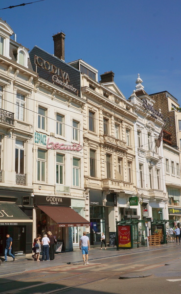 A European City Street