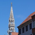 Stunning Gothic Church Tower in Brussels, Belgium