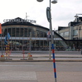 A Scene at an Urban Station or Bus Stop