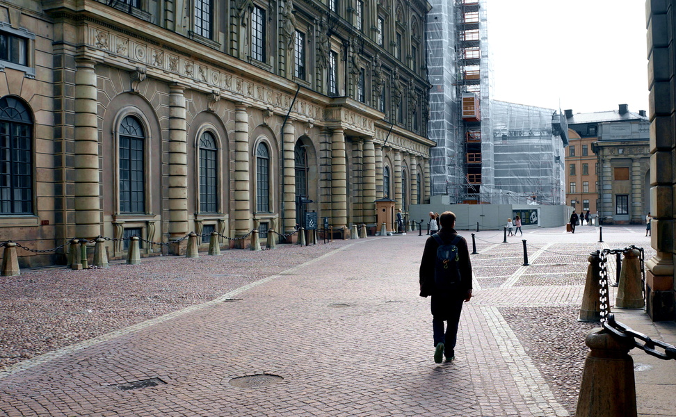 A Solitary Stroll through Stockholm's Historic Streets