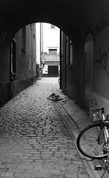 Stockholm Alleyway