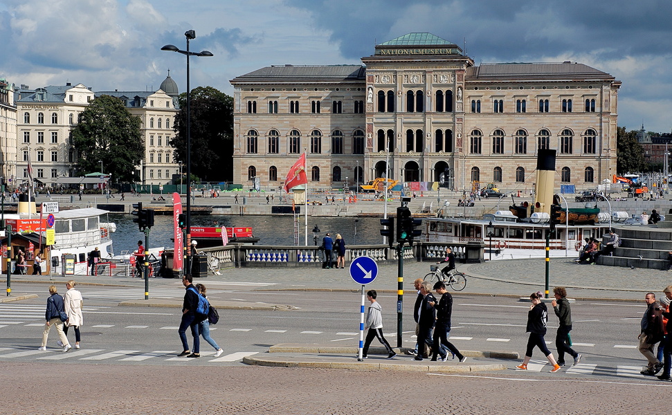 Stockholm Waterfront Scene