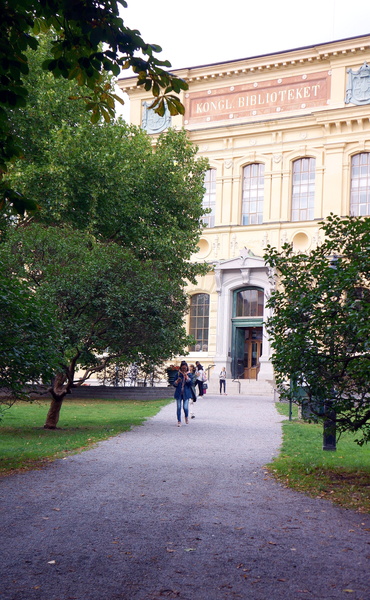 Scenic Stroll in Stockholm: A Historic Site Near the Trees
