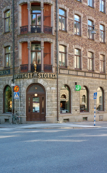 Quaint European Shop at a Corner