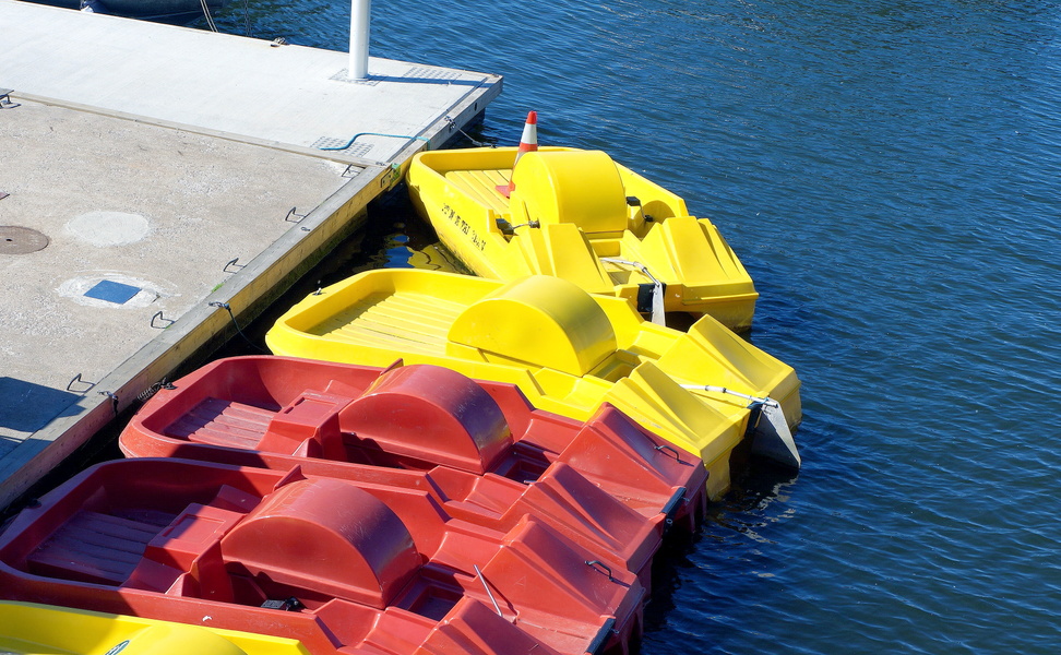 Kayak Storage at a Marina