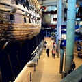 Viking Ship Exhibit in Stockholm Museum