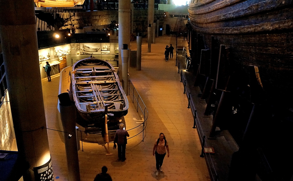Viking Ship Exhibit in Stockholm Museum