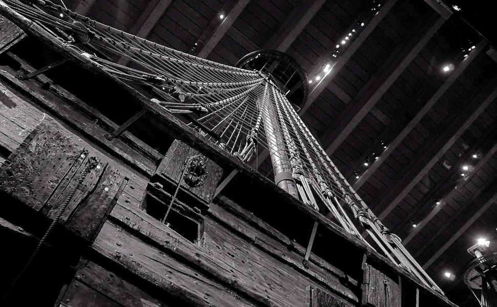 An Ancient Ship's Interior: Stockholm's Vasa Museum