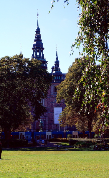 Stockholm Town Hall in the Sunlight
