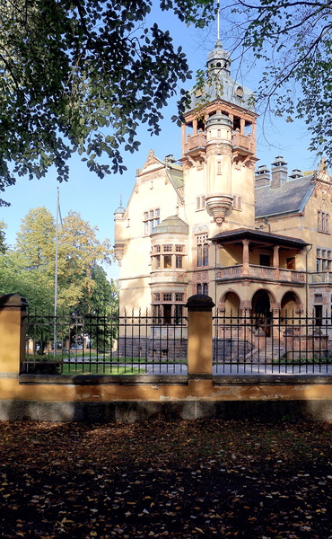 Historic Castle-Style Building in Stockholm