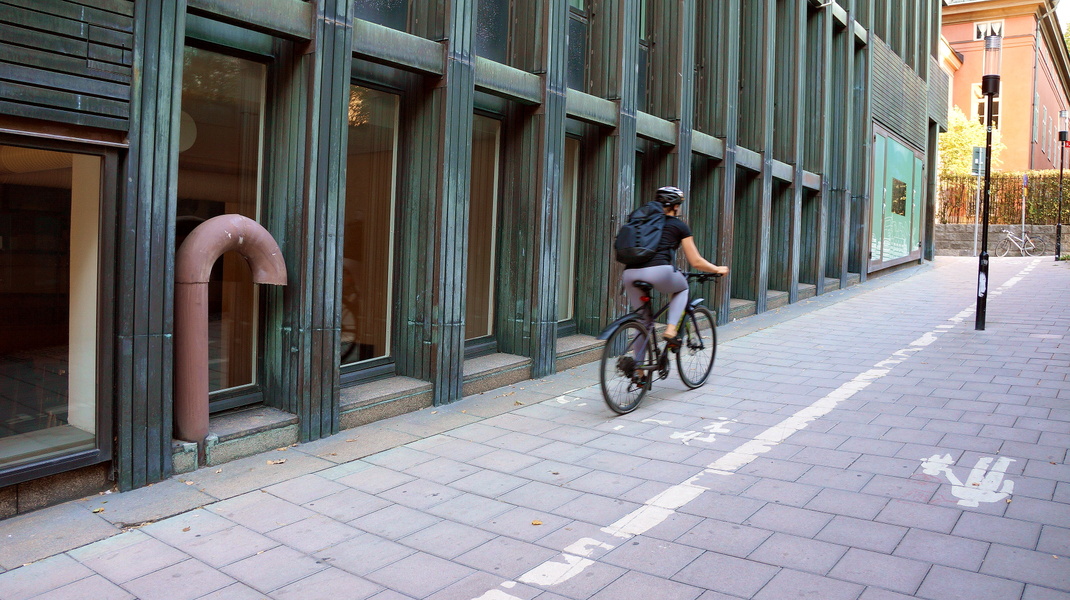 An Active Commute in Stockholm