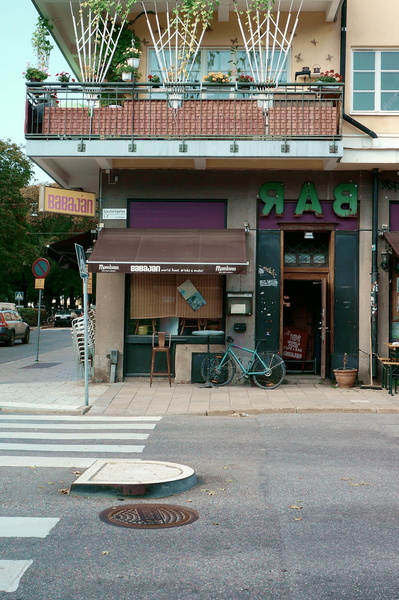 A Quaint Urban Bodega on a City Street