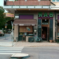 A Quaint Urban Bodega on a City Street