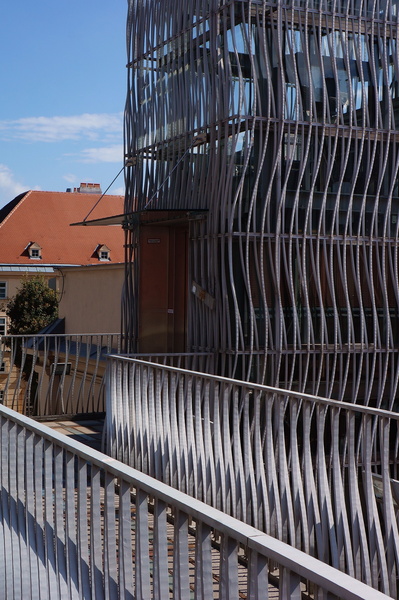 Contemporary Art on a Rooftop