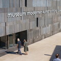 Exploring a Museum Entrance in Vienna