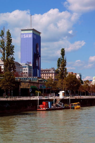 Vienna's City Skyline with the ISA Tower