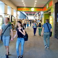 A Couple Walking Through a Shopping Mall in Vienna, Austria