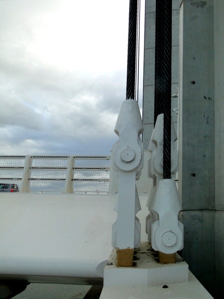 Suspension Bridge Support Structure