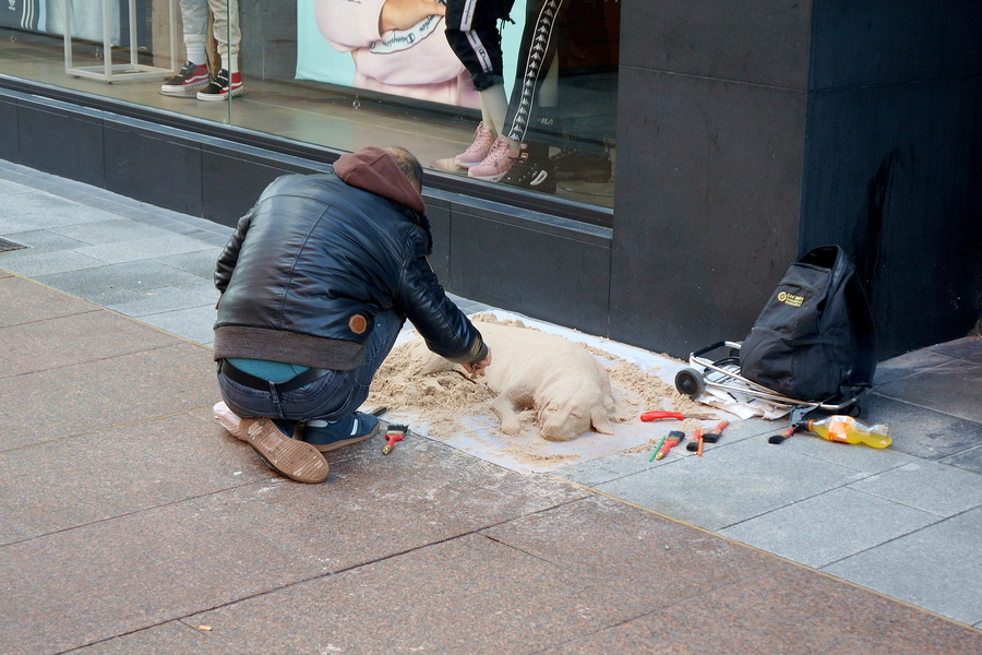 Creative Expression on the Street - Dublin, Ireland