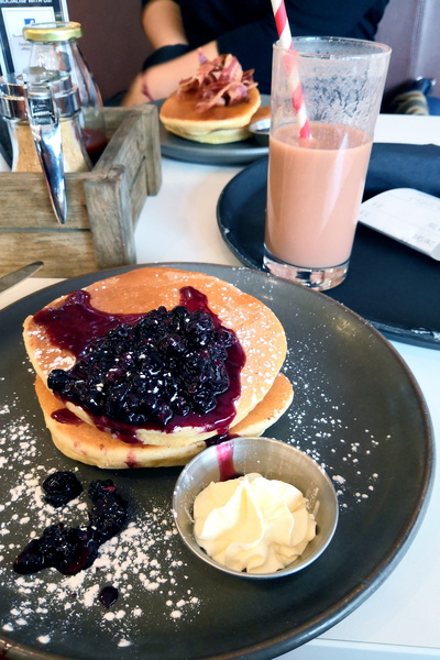 Breakfast Delight with a Blueberry Flair