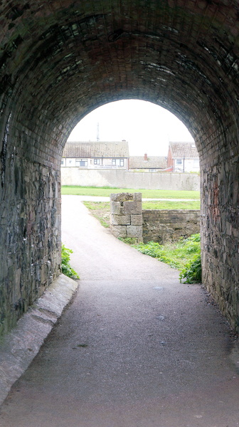 Stone Tunnel Entrance
