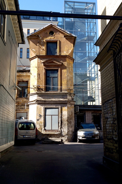 Abandoned Building in a European City